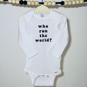 Who Run The World Onesie